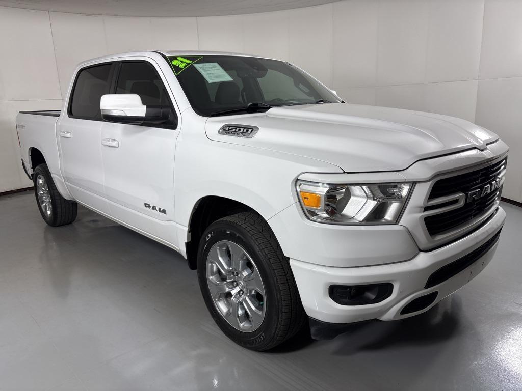 used 2021 Ram 1500 car, priced at $27,000