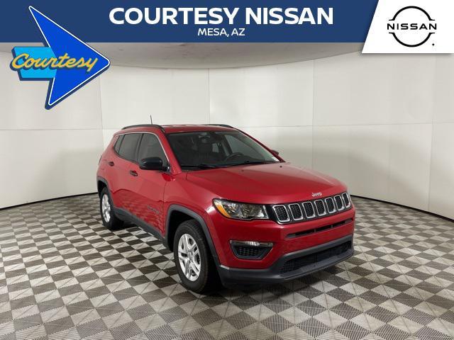 used 2019 Jeep Compass car, priced at $17,500