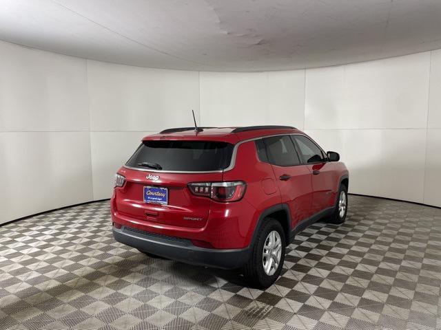 used 2019 Jeep Compass car, priced at $17,500