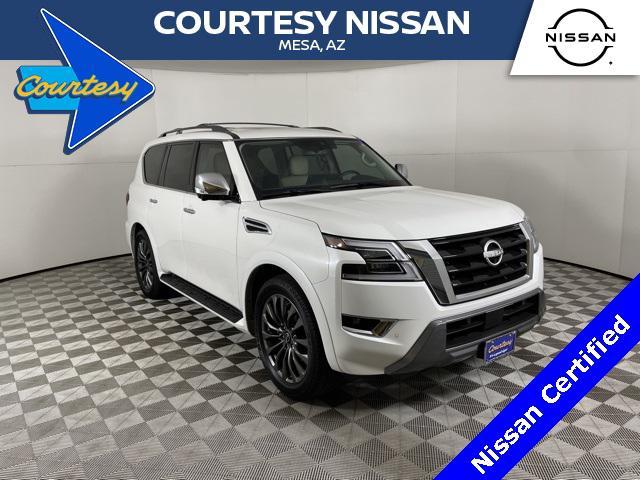 used 2024 Nissan Armada car, priced at $55,000