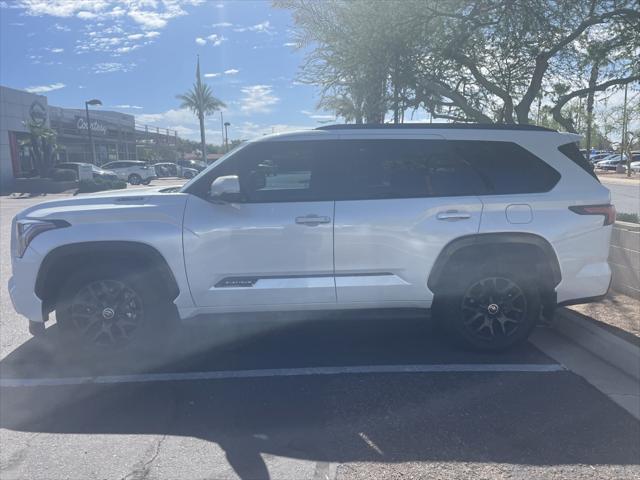 used 2024 Toyota Sequoia car, priced at $78,000