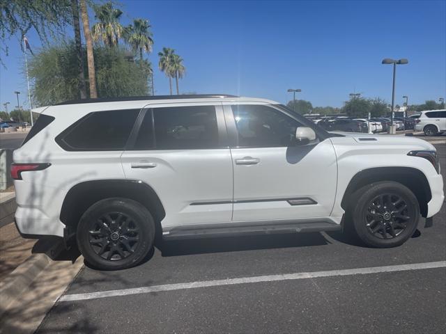 used 2024 Toyota Sequoia car, priced at $78,000