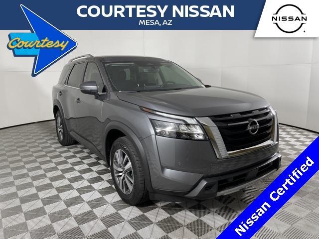 used 2023 Nissan Pathfinder car, priced at $36,000