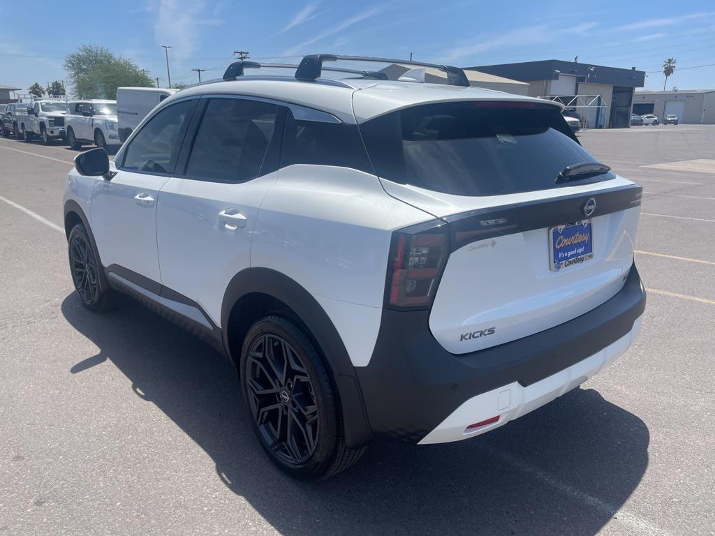 new 2025 Nissan Kicks car, priced at $24,177