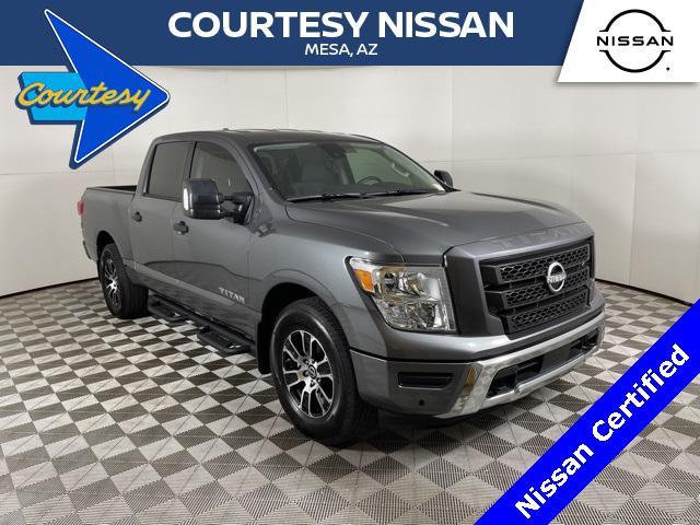 used 2023 Nissan Titan car, priced at $38,500