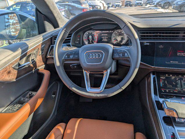 new 2025 Audi Q8 car, priced at $86,491