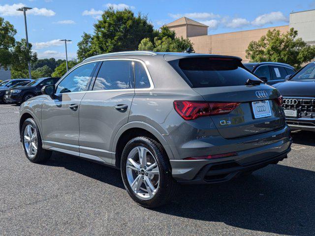 new 2024 Audi Q3 car, priced at $42,572