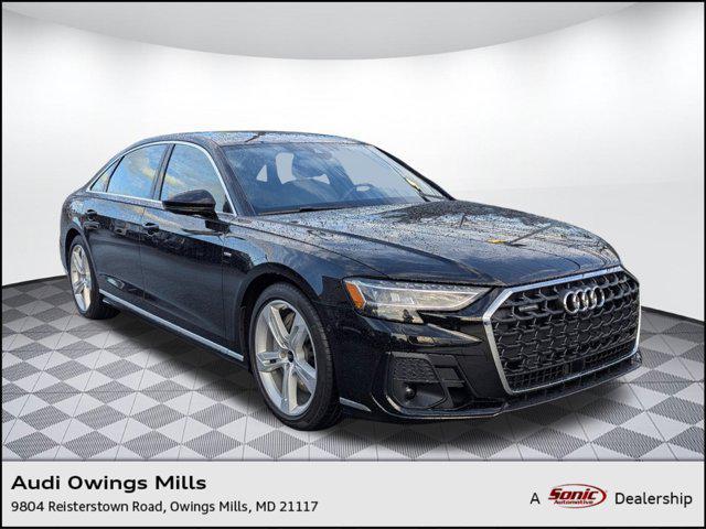 new 2025 Audi A8 car, priced at $92,232
