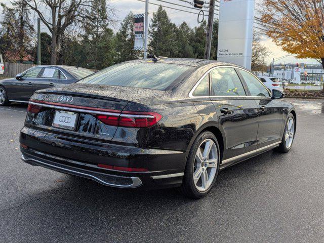 new 2025 Audi A8 car, priced at $92,233