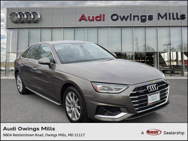 used 2021 Audi A4 car, priced at $22,997