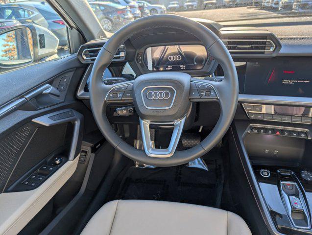 new 2025 Audi A3 car, priced at $40,592