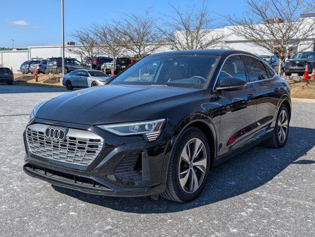 used 2024 Audi Q8 e-tron car, priced at $43,998