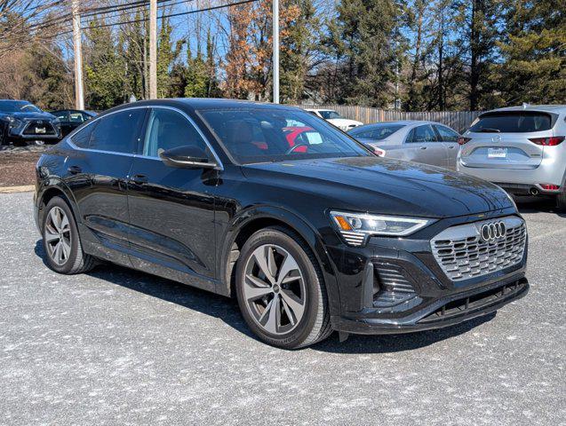 used 2024 Audi Q8 e-tron car, priced at $43,998