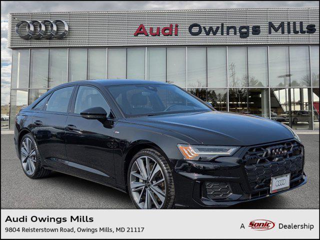 new 2025 Audi A6 car, priced at $77,591