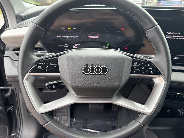 new 2025 Audi Q6 e-tron car, priced at $66,250