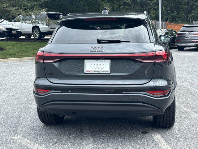 new 2025 Audi Q6 e-tron car, priced at $66,250