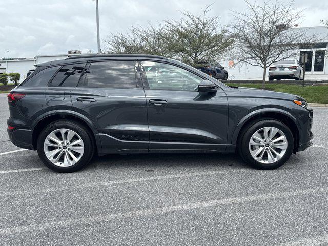 new 2025 Audi Q6 e-tron car, priced at $66,250