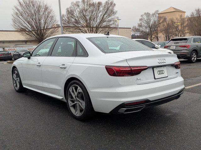 new 2025 Audi A4 car, priced at $45,191