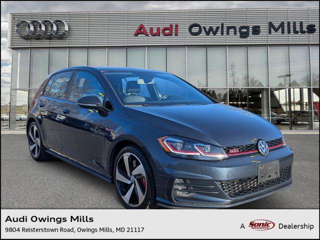 used 2019 Volkswagen Golf GTI car, priced at $18,998