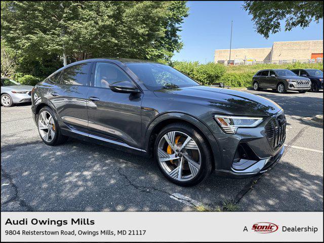 used 2022 Audi e-tron Sportback car, priced at $37,999