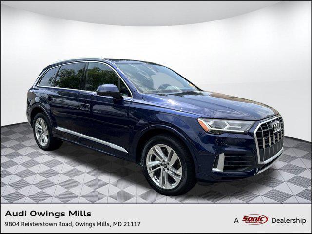 used 2021 Audi Q7 car, priced at $37,999