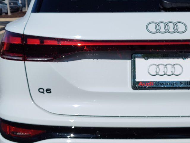 new 2025 Audi Q6 e-tron car, priced at $70,581