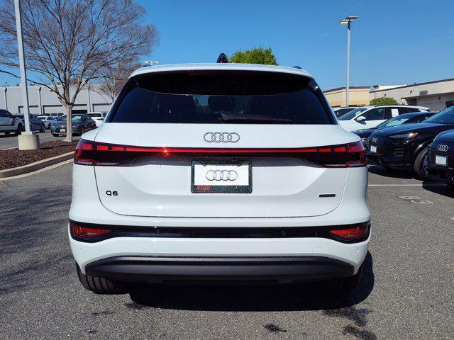 new 2025 Audi Q6 e-tron car, priced at $70,581