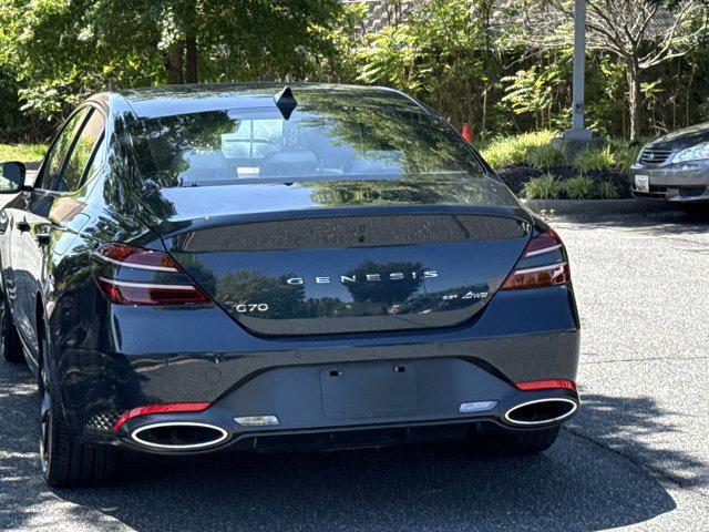 used 2022 Genesis G70 car, priced at $33,598