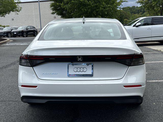 used 2024 Honda Accord car, priced at $24,897