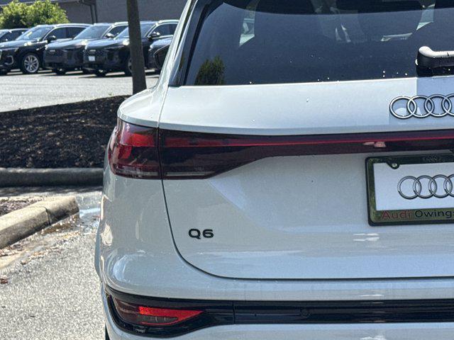 new 2025 Audi Q6 e-tron car, priced at $70,441