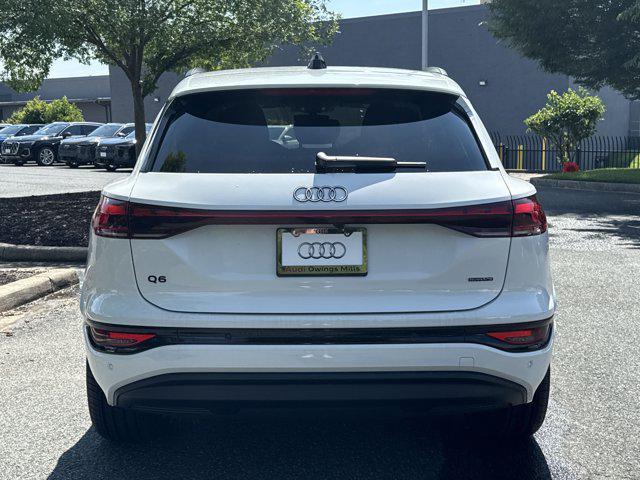 new 2025 Audi Q6 e-tron car, priced at $70,441