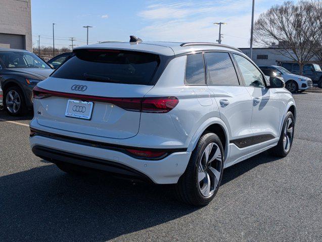 new 2025 Audi Q6 e-tron car, priced at $71,202