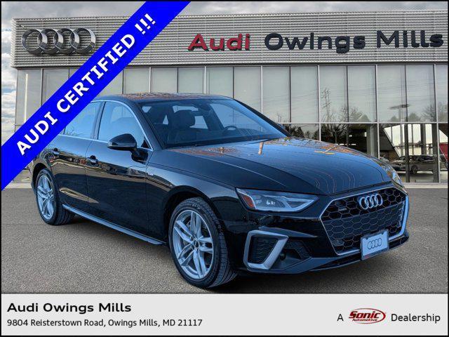 used 2020 Audi A4 car, priced at $23,998