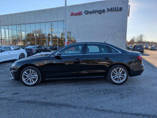 used 2020 Audi A4 car, priced at $23,998