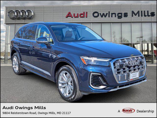 new 2025 Audi Q7 car, priced at $62,361