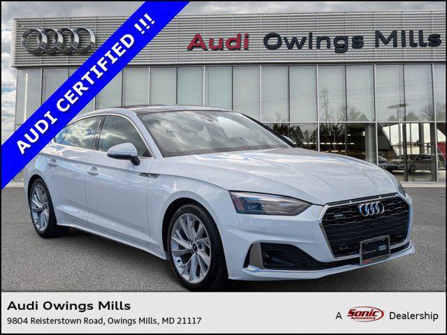 used 2022 Audi A5 Sportback car, priced at $29,999