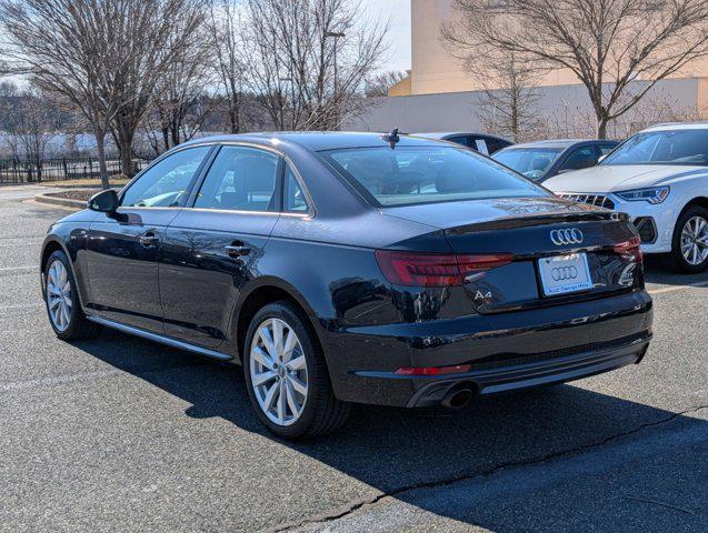 used 2018 Audi A4 car, priced at $17,499