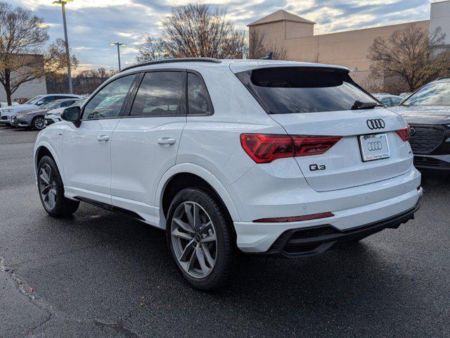 new 2025 Audi Q3 car, priced at $42,321