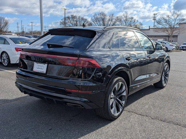 new 2025 Audi Q8 car, priced at $80,711