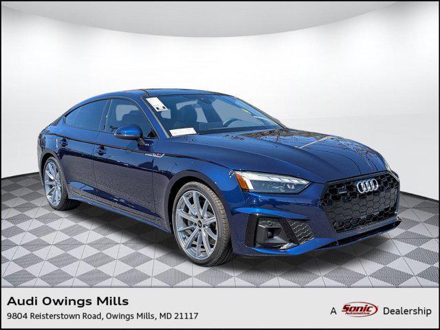 new 2025 Audi A5 Sportback car, priced at $49,421