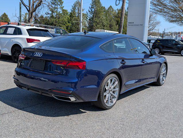 new 2025 Audi A5 Sportback car, priced at $49,421