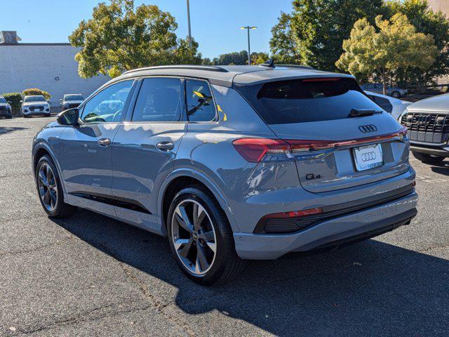 new 2024 Audi Q4 e-tron car, priced at $60,592