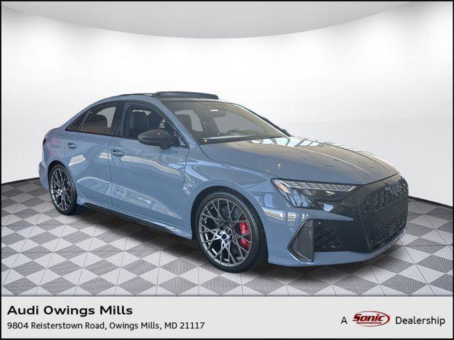 new 2025 Audi RS 3 car, priced at $77,860