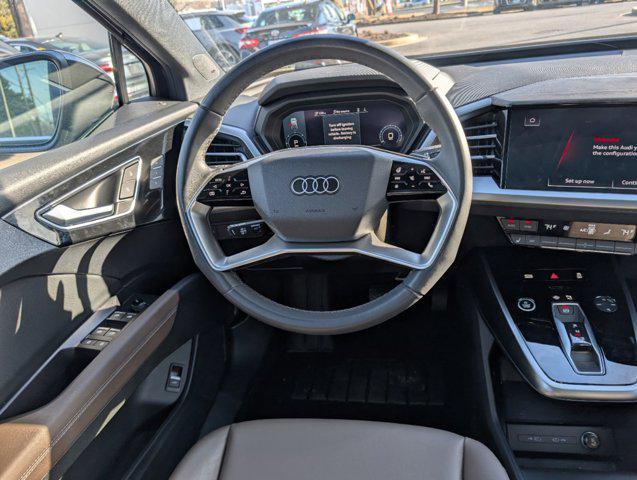 used 2024 Audi Q4 e-tron car, priced at $36,997