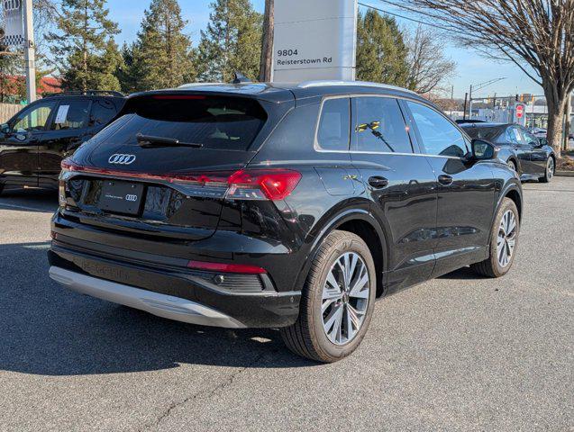 used 2024 Audi Q4 e-tron car, priced at $36,997