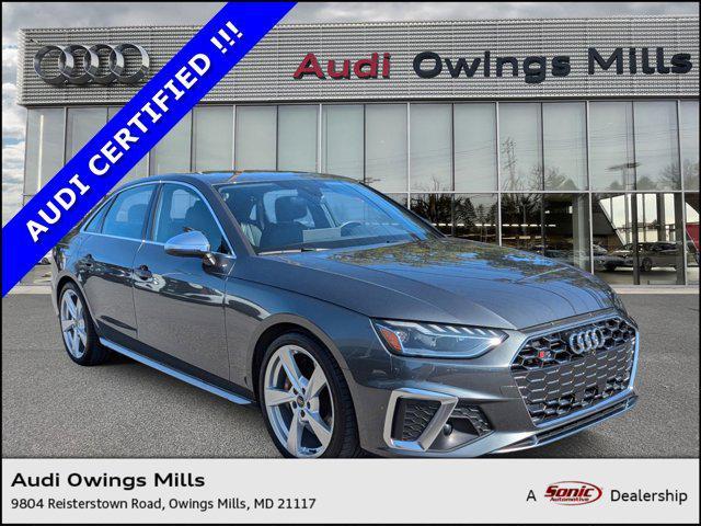 used 2024 Audi S4 car, priced at $46,997