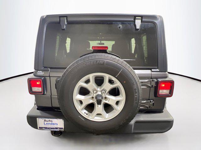 used 2021 Jeep Wrangler Unlimited car, priced at $31,196