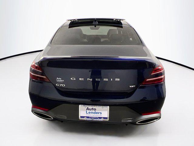 used 2023 Genesis G70 car, priced at $38,229