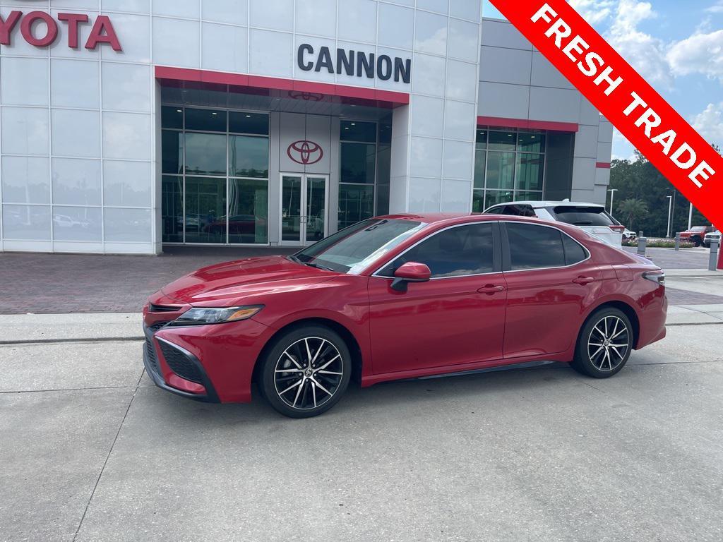 used 2021 Toyota Camry car, priced at $24,167
