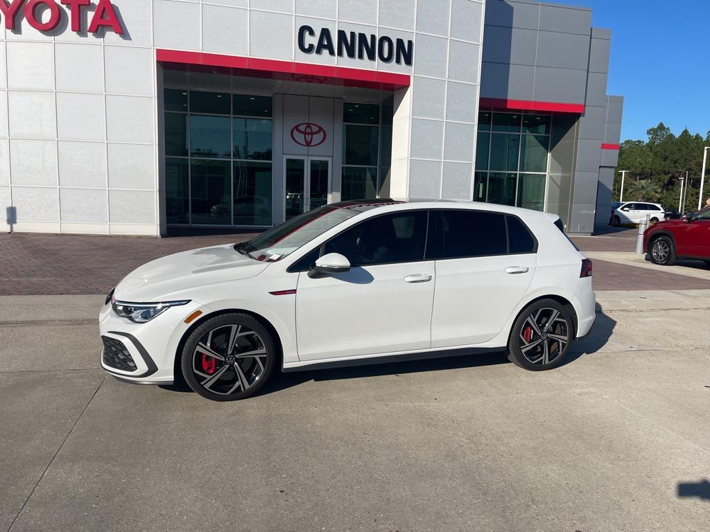 used 2024 Volkswagen Golf GTI car, priced at $30,395